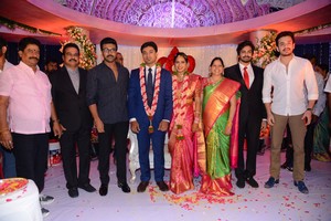 Celebrities at DVV Danayya Daughter Wedding Photos